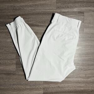 Macade Golf Four-Way Stretch Joggers Mens 32 Short 32x28 Light Grey Zip Cuff EUC